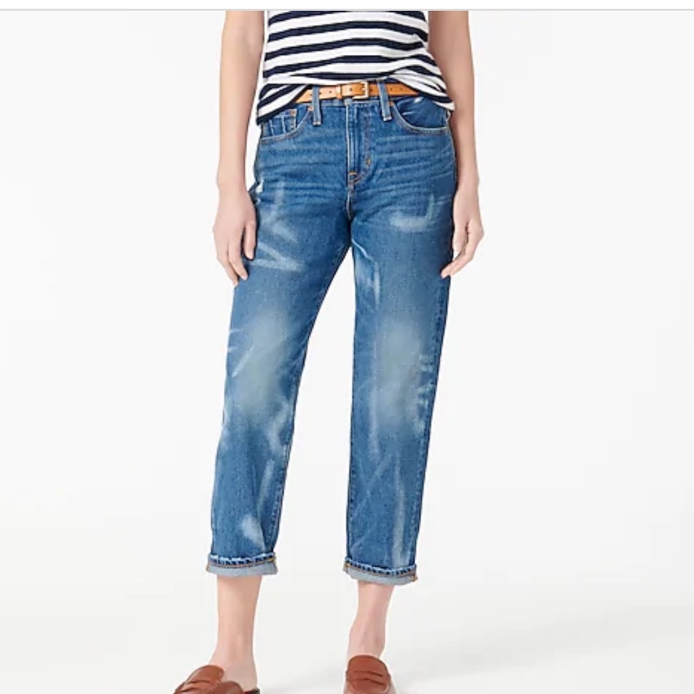 SLOUCHY BOYFRIEND J CREW JEANS